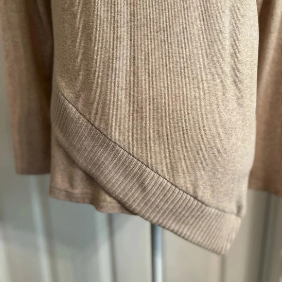 Rafaella Tan Asymmetrical Sweater Women’s Size Small Petite‎ - Picture 8 of 11